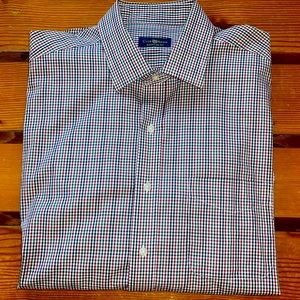 Men’s Long sleeve dress shirt by Club Room Size 17 1/2 Neck